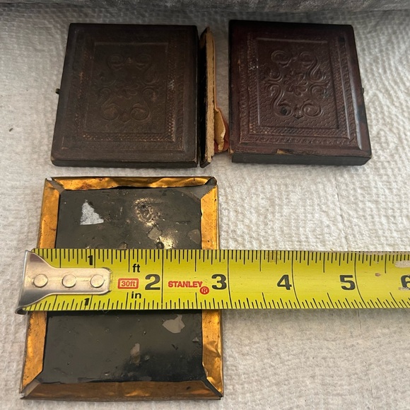 Lot (2) Antique Children Photos Tintype Civil War Era 1800's - Needs TLC (F&G) - Picture 4 of 7